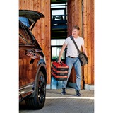 EINHELL Systemkoffer E-Case S-F foam, Werkzeugkiste schwarz/rot, mit 2 Schaumstoffeinlagen