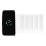 Good Connections Qi Wireless Charging Pad 15 Watt, Ladeschale weiß, für USB-Desktop-Schnellladestation PCA-D006W (linke Seite)