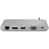 Kensington UH1440P, Dockingstation silber, USB-C, USB-A, HDMI, DP, VGA