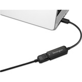 Kensington USB Adapter CV5000DP, USB-C Stecker > DisplayPort Buchse schwarz