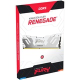 Kingston FURY DIMM 16 GB DDR5-7200  , Arbeitsspeicher weiß, KF572C38RW-16, Renegade, INTEL XMP