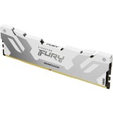 Kingston FURY DIMM 16 GB DDR5-7200  , Arbeitsspeicher weiß, KF572C38RW-16, Renegade, INTEL XMP