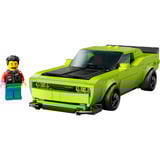 LEGO 77237 Speed Champions Dodge Challenger SRT Hellcat Sportwagen, Konstruktionsspielzeug 