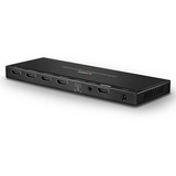 Lindy 4 Port HDMI 2.0 Splitter, HDMI Splitter schwarz, 18G, mit Audio