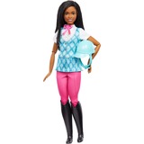 Mattel Barbie Mysteries: Das geheimnisvolle Pferdeabenteuer Barbie Brooklyn, Puppe mit Reitkleidung und Zubehör