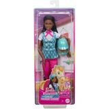 Mattel Barbie Mysteries: Das geheimnisvolle Pferdeabenteuer Barbie Brooklyn, Puppe mit Reitkleidung und Zubehör