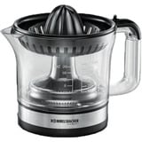 Rommelsbacher Zitruspresse ZP 50 edelstahl/schwarz, 30 Watt, Saftbehälter 0,6 Liter