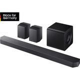 Samsung Q-Series Soundbar HW-Q935GF schwarz, 9.1.4-Kanal, Rücklautsprecher, Q-Symphony, Kabelloses Dolby Atmos