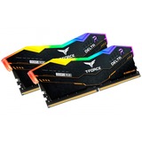 Team Group DIMM 32 GB DDR5-6400 (2x 16 GB) Dual-Kit, Arbeitsspeicher schwarz, FF5D532G6400HC40BDC01, Delta TUF RGB, INTEL XMP