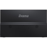 iiyama P1671HSC-B1, LED-Monitor 39.5 cm (15.6 Zoll), schwarz (matt), Portabler Monitor mit USB-C-Dock, Lautsprechern und Lederhülle