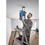 Bosch Professional Akku-Bohrhammer GBH 18V-22 Professional solo, 18Volt, mit GDE 18V-12 blau/schwarz, ohne Akku und Ladegerät, in L-BOXX 238