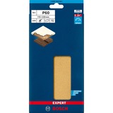 Bosch Professional Expert C470 Schleifblatt, 115 x 230mm, K60 10 Stück, für Schwingschleifer