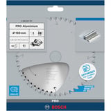 Bosch Professional PRO Aluminium cordless Kreissägeblatt, Ø 160mm, 52Z Bohrung 20mm, für Akku-Handkreissägen