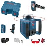 Bosch Rotationslaser GRL 300 HV Professional blau/schwarz, rote Laserlinie, mit Laser-Empfänger LR 1, in L-BOXX
