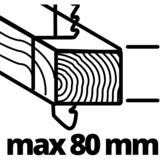 EINHELL Power X-Change Akku-Stichsäge TE-JS 18 Li-Solo, 18Volt rot, ohne Akku und Ladegerät