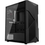 Krux Astral, Tower-Gehäuse schwarz, Tempered Glass