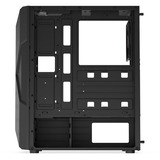 Krux Astral, Tower-Gehäuse schwarz, Tempered Glass
