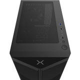 Krux Astral, Tower-Gehäuse schwarz, Tempered Glass