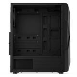 Krux Astral, Tower-Gehäuse schwarz, Tempered Glass