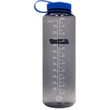 Nalgene Trinkflasche "Wide Mouth Sustain Silo" 1,5 Liter, 48oz transparent/grau, Weithalsflasche