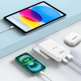 Nevox 45W DUAL slim USB-C Ladegerät GaN EU / US weiß