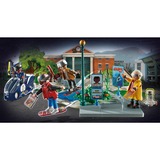 PLAYMOBIL 70634 Back to the Future Part II Verfolgung mit Hoverboard, Konstruktionsspielzeug 