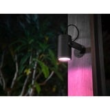 Philips Hue White & Color Ambiance Lily Gartenspot, LED-Leuchte schwarz, 3 Stück, Basis-Set