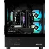 Thermaltake FTW A-Line Air 5060, Gaming-PC schwarz/transparent, Windows 11 Pro