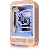 Thermaltake The Tower 300, Tower-Gehäuse pfirsich, Tempered Glass