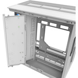 Thermaltake View 380 XL WS ARGB Snow White, Tower-Gehäuse weiß/holz, Tempered Glass x 2, Holz-Struktur