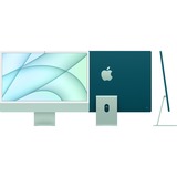 Apple iMac 59,62 cm (24") M1 8-Core mit Retina 4,5K Display CTO, MAC-System grün/hellgrün, macOS Ventura, Englisch International