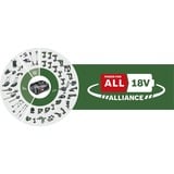 Bosch Heimwerken & Garten Akku Starter-Set 18V 1x 4,0Ah + Schnellladegerät AL 18V-44 schwarz, Li-Ionen Akku 4,0Ah, POWER FOR ALL ALLIANCE