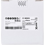 Bosch Professional X-LOCK Fiberschleifscheibe R444 Expert for Metal, Ø 125mm, K120 Bohrung 22,23mm