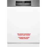 Bosch SMI6ECS12E Serie 6, Spülmaschine edelstahl (gebürstet), 60 cm, Home Connect