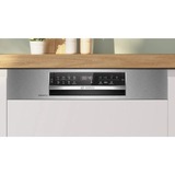 Bosch SMI6ECS12E Serie 6, Spülmaschine edelstahl (gebürstet), 60 cm, Home Connect