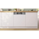 Bosch SMI6ECS12E Serie 6, Spülmaschine edelstahl (gebürstet), 60 cm, Home Connect