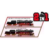 COBI DR BR 52 Steam Locomotive & Railway Semaphore, Konstruktionsspielzeug Maßstab 1:35