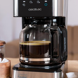 Cecotec Coffee 66 Drop & Touch, Filtermaschine edelstahl/schwarz, 950 Watt