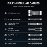 Corsair RM1000e (3rd Gen), PC-Netzteil schwarz, ThermalProtect 12V-2x6-Kabel, Kabel-Management, 1000 Watt