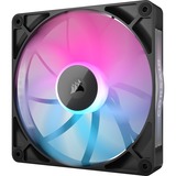 Corsair iCUE LINK RX140 RGB Dual, Gehäuselüfter schwarz, 2er Pack, 140 mm