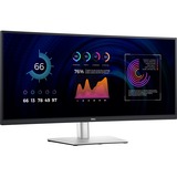 Dell P3424WE, LED-Monitor 87 cm (34 Zoll), schwarz/silber, WQHD, IPS, USB-C, Curved