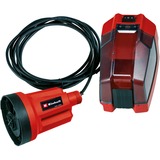 EINHELL Akku-Klarwasserpumpe GE-SP 18 LL Li, Tauch- / Druckpumpe rot/schwarz, Li-Ionen Akku 4Ah