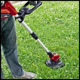EINHELL Akku-Rasentrimmer GE-CT 18 Li - Solo, 18Volt rot/schwarz, ohne Akku und Ladegerät