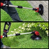 EINHELL Akku-Rasentrimmer GE-CT 18 Li - Solo, 18Volt rot/schwarz, ohne Akku und Ladegerät