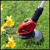 EINHELL Akku-Rasentrimmer GE-CT 18 Li - Solo, 18Volt rot/schwarz, ohne Akku und Ladegerät