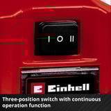 EINHELL Power X-Change Akku-Klarwasserpumpe GE-SP 18 LL Li, 18Volt, Tauch- / Druckpumpe rot/schwarz, Li-Ionen Akku 4Ah