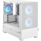 Fractal Design Pop Mini Air RGB White TG Clear Tint, Tower-Gehäuse weiß