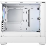 Fractal Design Pop Mini Air RGB White TG Clear Tint, Tower-Gehäuse weiß