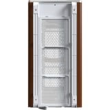 Montech Heritage 30 Pro, Tower-Gehäuse weiß/braun, Tempered Glass