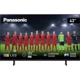 Panasonic TX-43LXW834, LED-Fernseher 108 cm (43 Zoll), schwarz, UltraHD/4K, Triple Tuner, HDR
